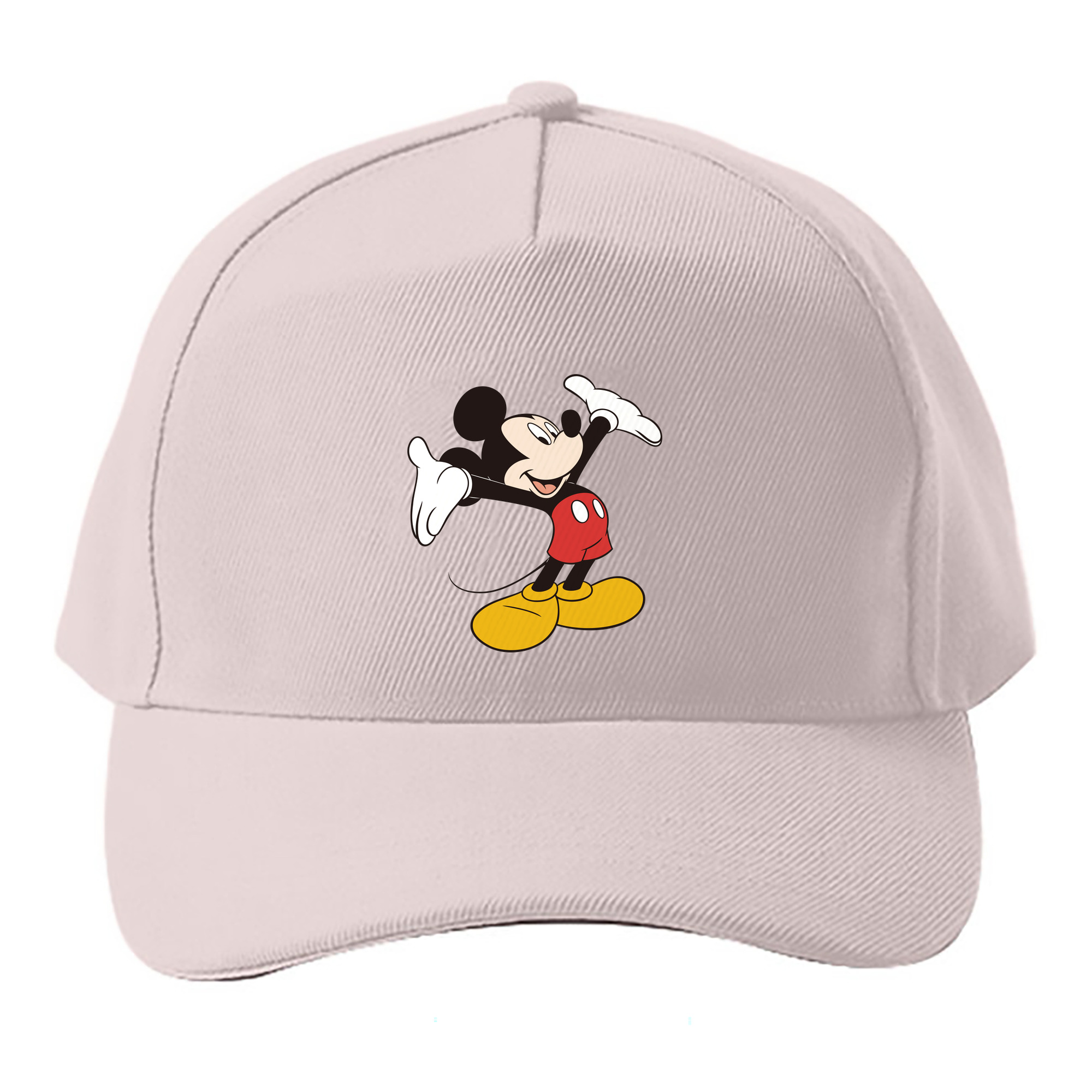 （画像用） ミッキーマウス Mickey Mouse ベースボールキャップ 綿100％ 男女兼用 帽子 スポーツ